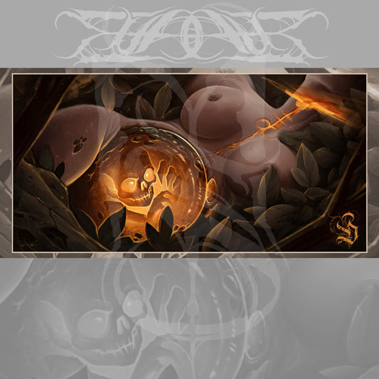 Pregnancy Dark Art Artwork Print