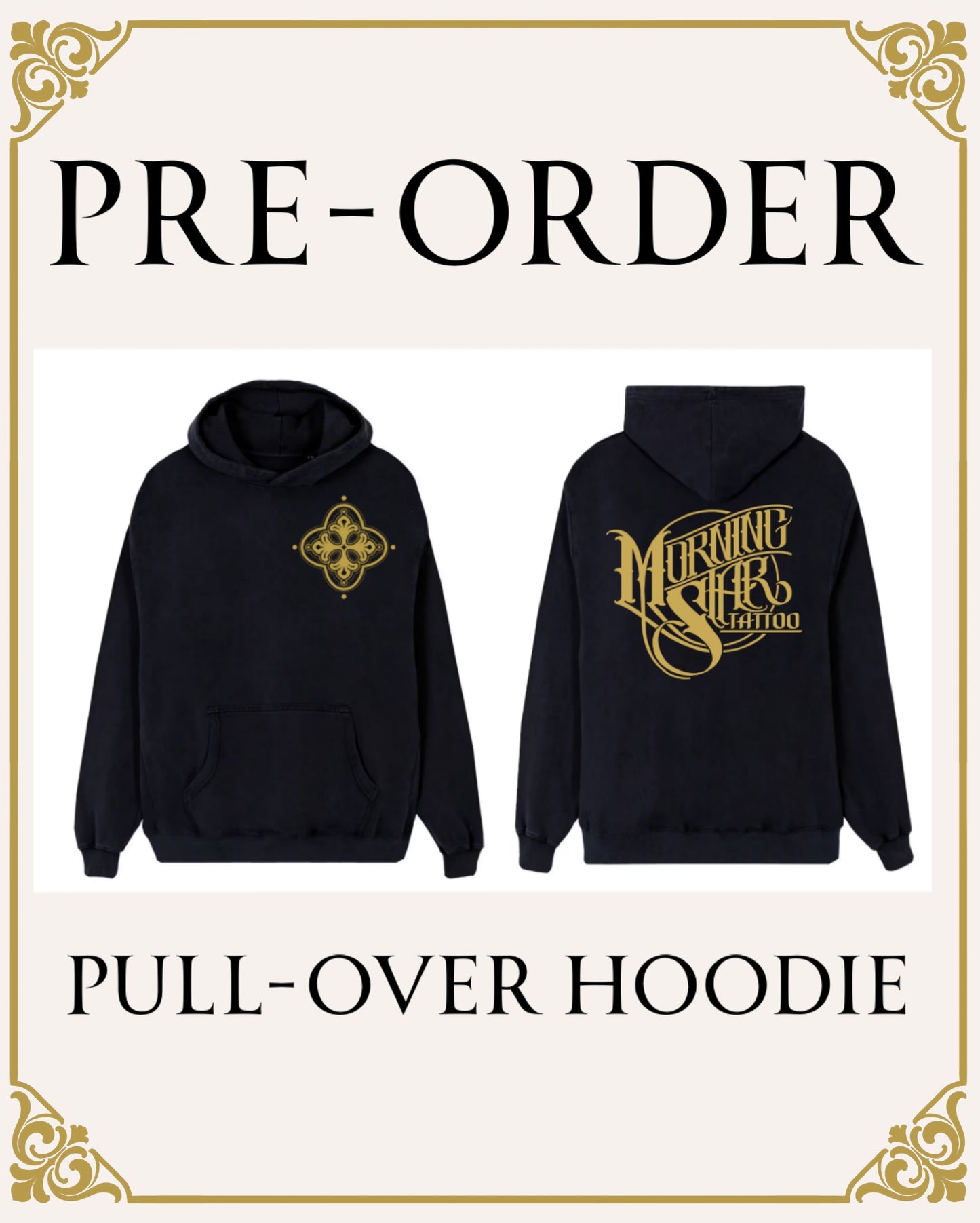 Rosette Pullover Hoodie Preorder